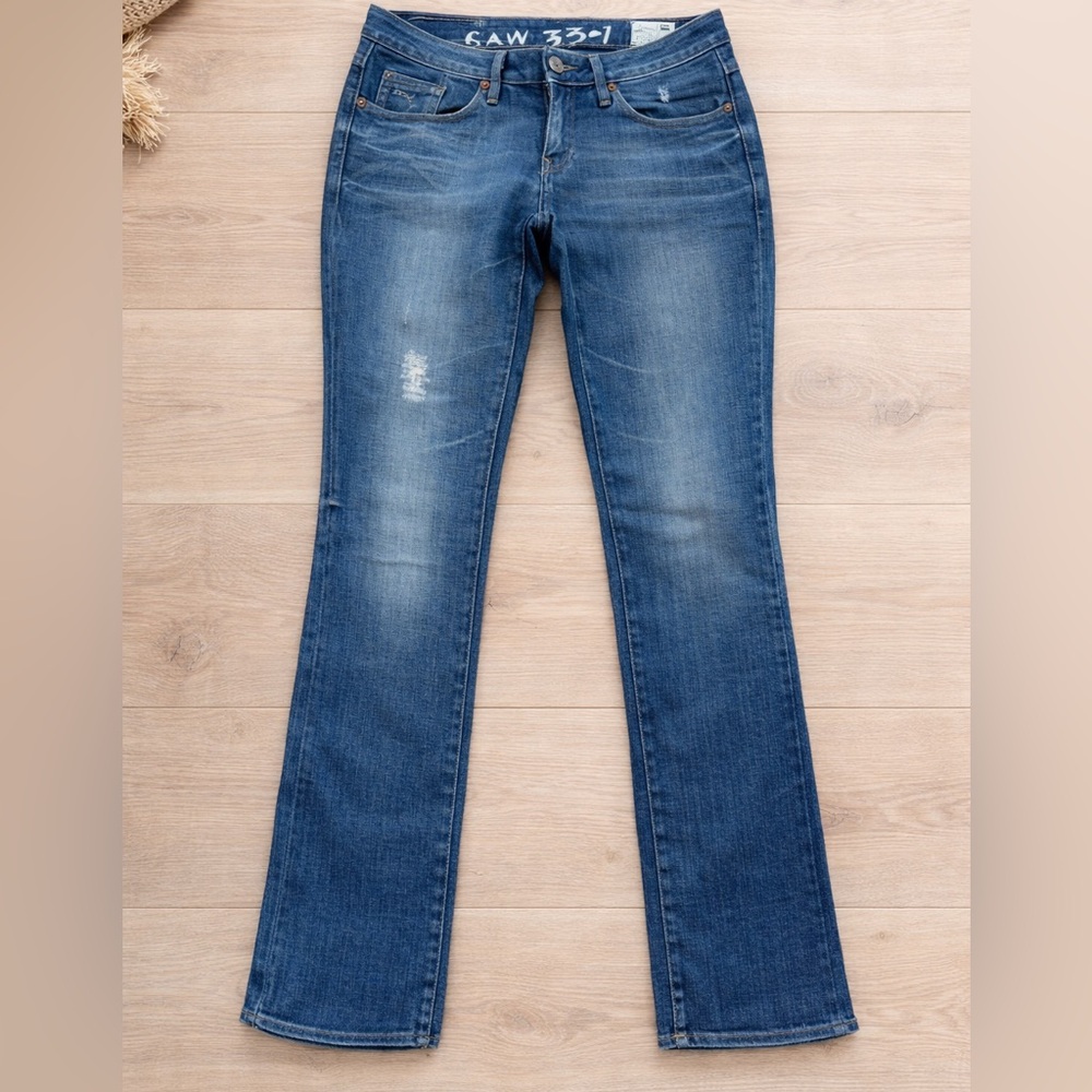 G-Star RAW 3301 Straight Jeans W30 L30 Medium Wash